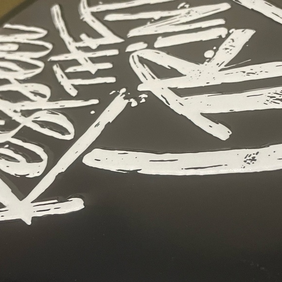 RESPECT THE GRIND 12” Embossed Button Metal Gym Sign NEW - Picture 6 of 6